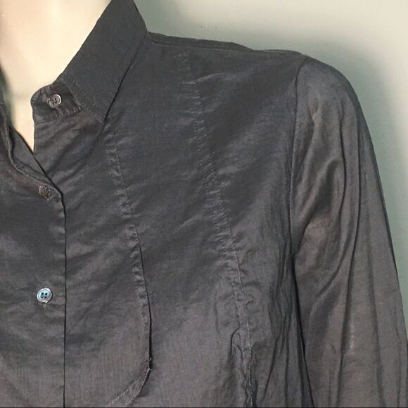 J. Crew 100% cotton layered button down shirt - Picture 3 of 8